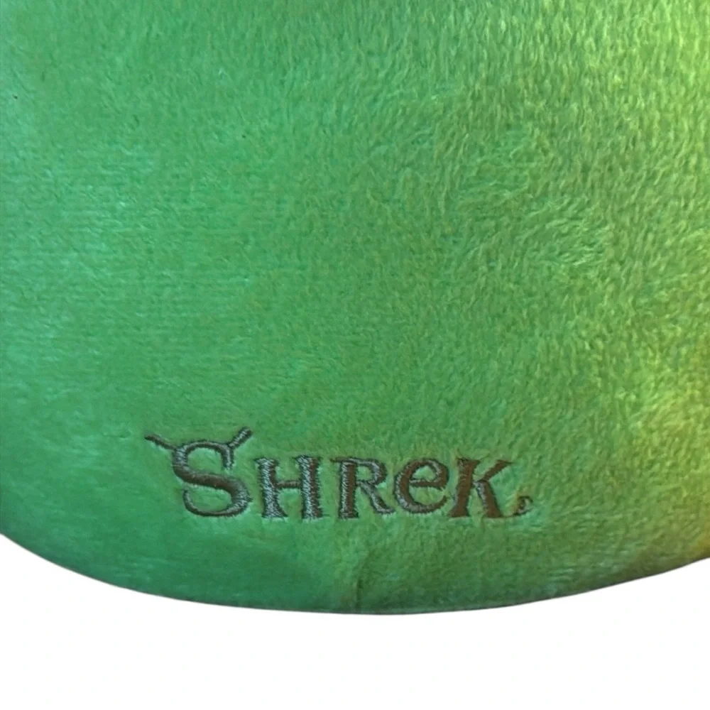 2007 DreamWorks Collectible Shrek Head Plush Easter Halloween Bucket Basket Rare